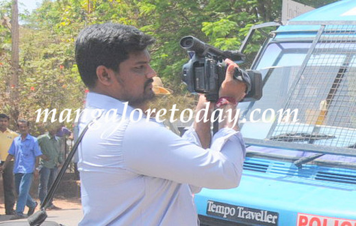 Sharan TV cameraman arrested